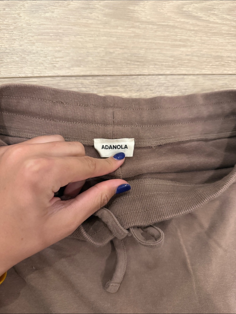 Adanola Modal Straight Leg Pants - Dusty Brown - Picture 6 of 6